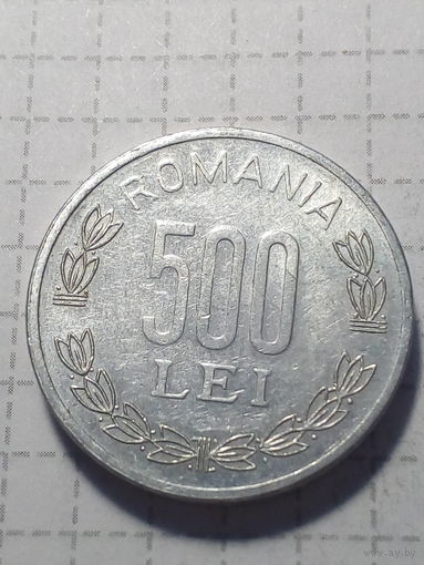 500 лей Румыния 2000 год