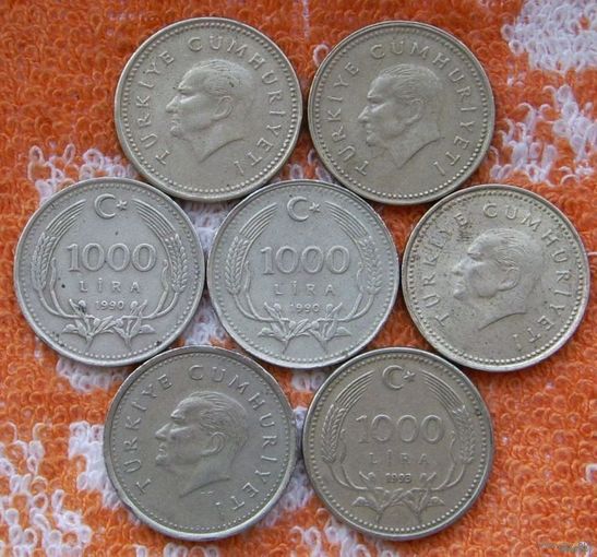 Турция 1000 лир