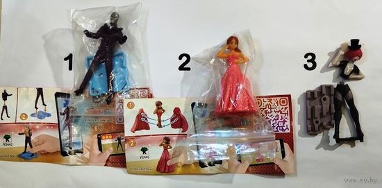 Фигурки киндер - сюрприз, Чупа Чупс и другие. Лот 1