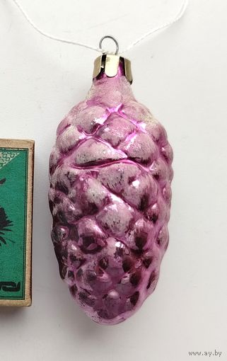 Ёлочная игрушка. Шишка. Ж-56.