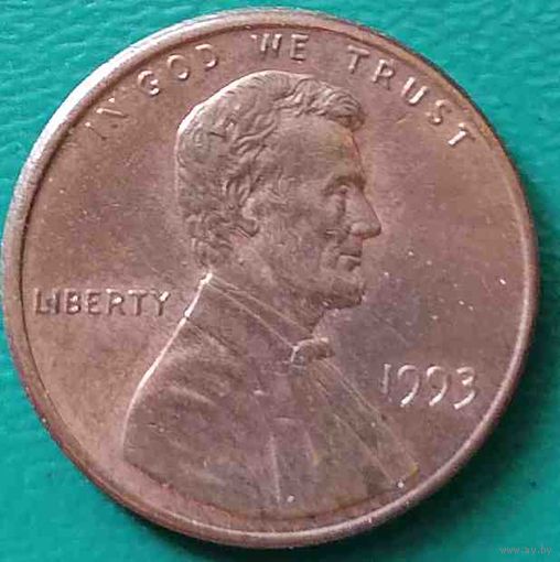 США 1 цент 1993