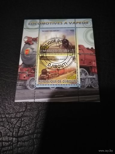 Джибути. 2008г. Поезда.