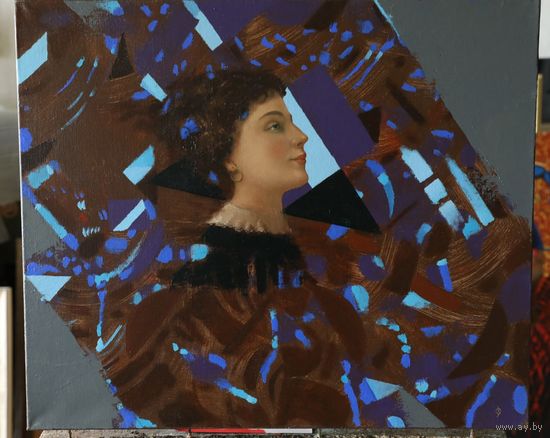 "Ожидающая" масло, холст Захаревич Олег