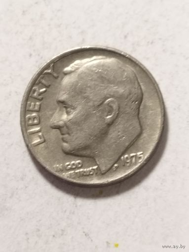 США 1 дайм 1975