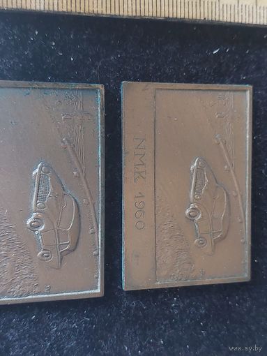 Пара плакеток Швеция