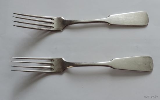 Вилки мельхиоровые фирмы Fraget 30-е годы Польша. Длина 21 см.