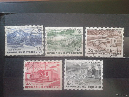 Австрия 1962 Электростанции
