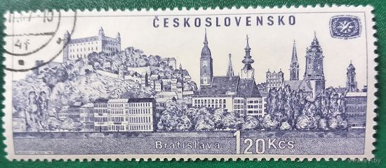 Чехословакии 1967. Братислава. Виды города