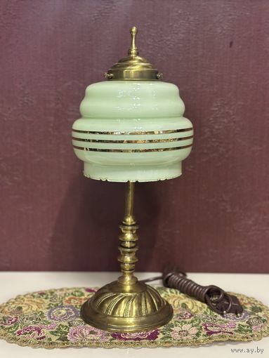 Очень красивая лампа, латунь, Европа, много лотов с рубля