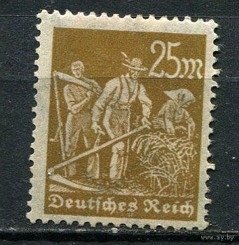 Рейх (Веймарская республика) - 1922/1923 - Косари 25 M - [Mi.242] - 1 марка. MH.  (Лот 62HC)-T4P52