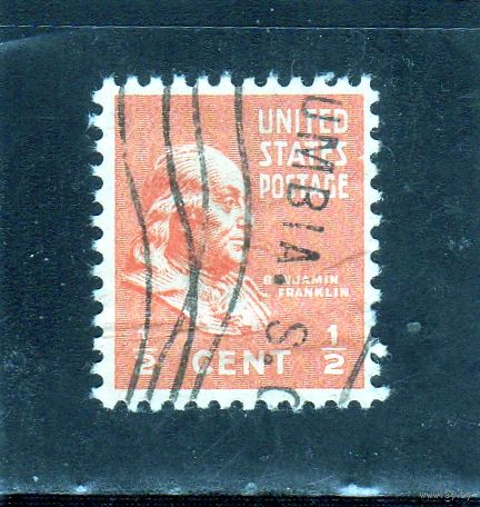 США.Ми-410. Бенджамин Франклин. Серия: Президентский вопрос.1938.
