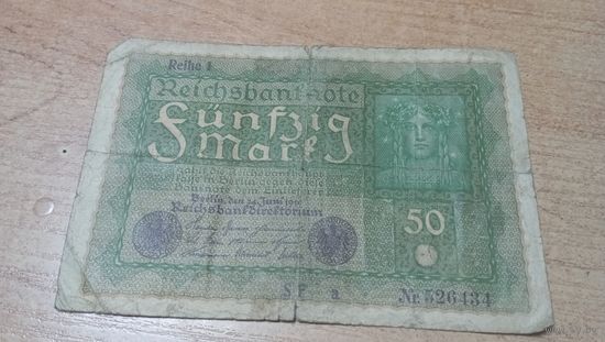 100 марок 1919 года Германии  526434