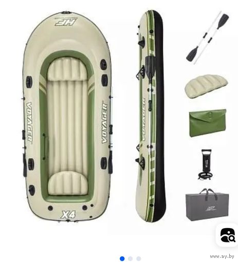 Надувная лодка "Voyager X4 Raft"