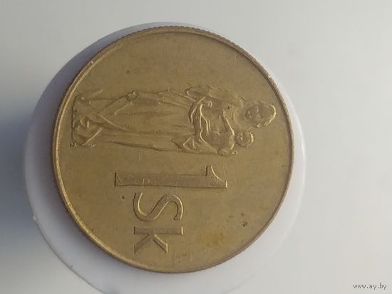1 крона Словакия 1993 год  лот 42