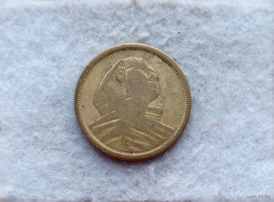 Werty71 Египет 10 миллимов 1958 Сфинкс