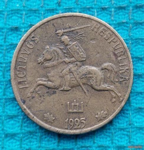 Литва 10 центов 1925 года, AU. Погоня. Колос. Сторгуй за свою цену, предложи обмен!