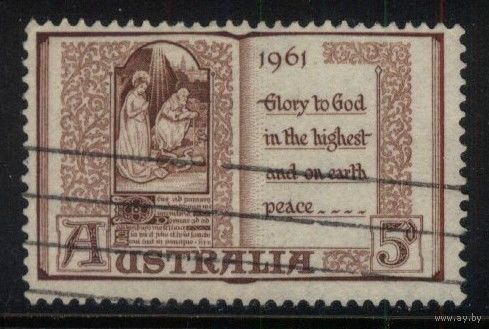 Австралия - 1961 [Mi. 315] Гашеная (AU06)
