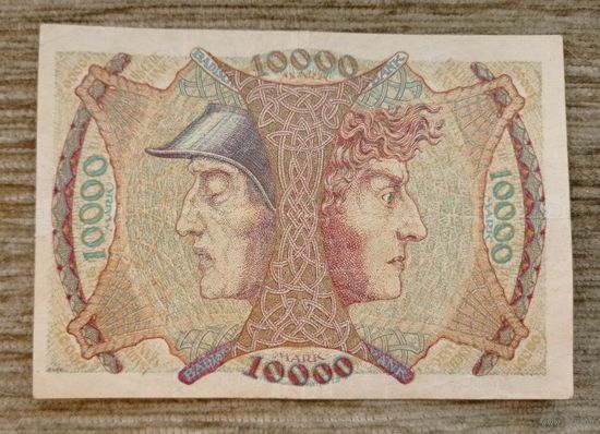 Werty71 Германия 10000 марок 1923 банкнота Гроссгельд Мангейм