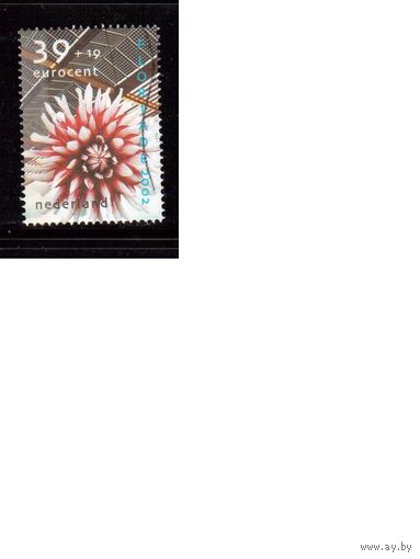 Нидерланды-2002(Мих.1995) ,  гаш. , Флора, Цветы