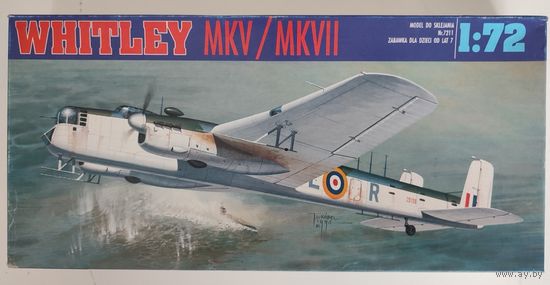 "Whitley MkV/MkVII", сборная модель самолета.