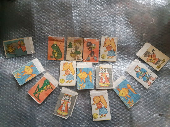 Флажки елочные новогодние 70е гг