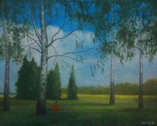 Картина "Август". - Кирилл Мельник