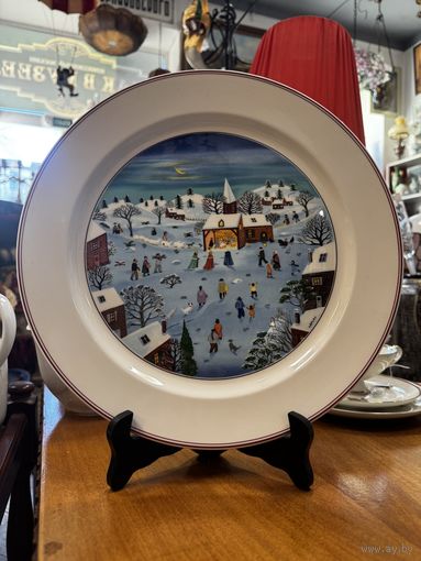 Тарелка Naif Christmas