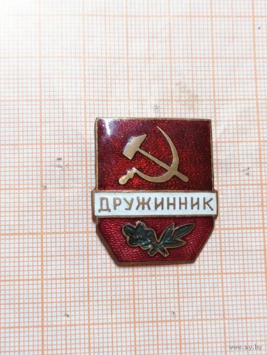 Дружинник.