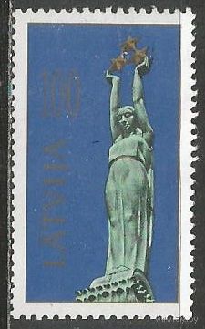 Латвия. Памятник Свободы. Рига. 1991г. Mi#322.