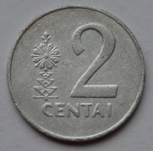 Литва, 2 цента 1991 г.
