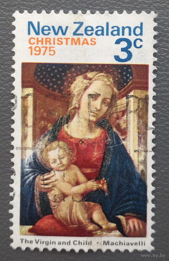 Новая Зеландия.1975.Рождество (1 марка)
