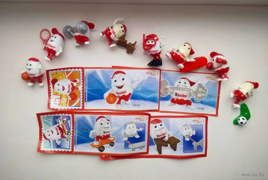 Киндер сюрприз Киндерино спорт, серия.