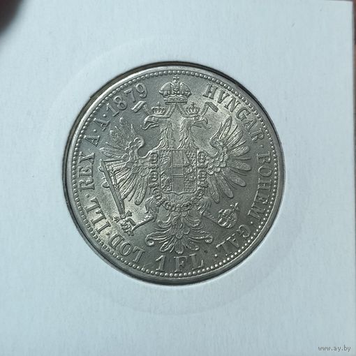 Флорин 1879 Австро-Венгрия UNC