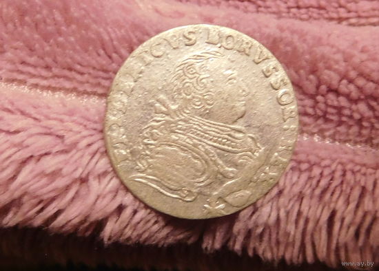 6 грошей 1756 Е( отличный сохран)