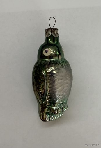 Елочная игрушка Сова СССР К.18