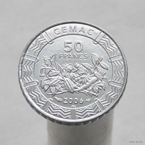 Центральная Африка (BEAC) 50 франков 2006