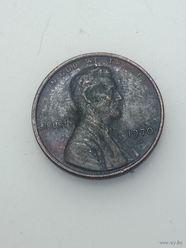 США 1 цент 1970 года .  S
