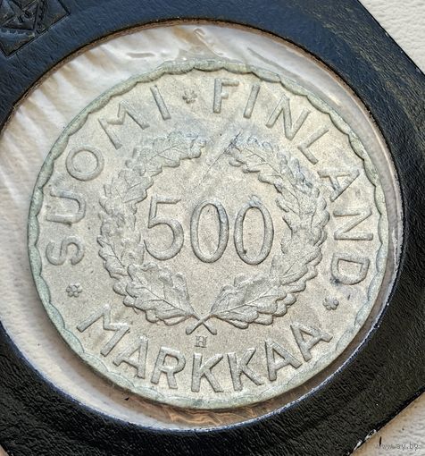 Финляндия, 500 марок 1952, серебро