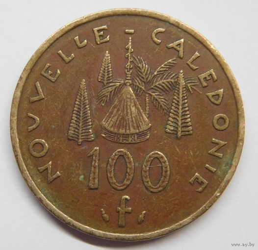 Новая Каледония 100 франков 1992 г