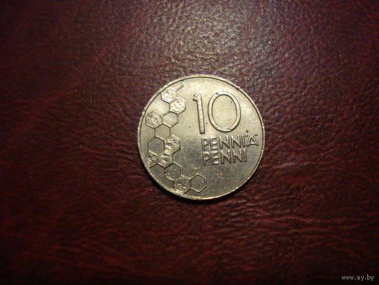 10 пенни 1990 год Финляндия