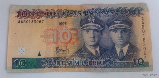 10 лит 1997года Литва