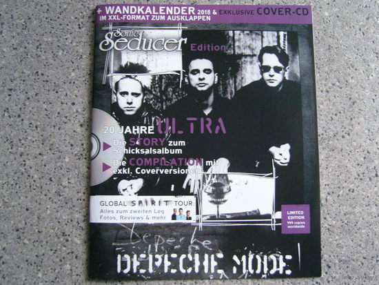 DEPECHE MODE настенный календарь 2018 журнал Sonic Seducer  Германия