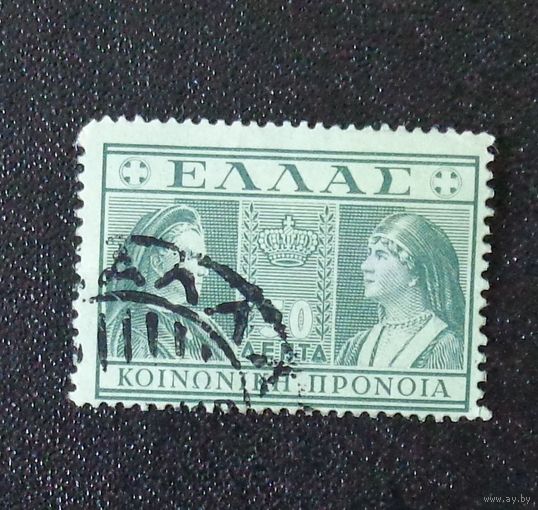 Королева Ольга и королева-мать София. Греция. Дата выпуска:1939-02-01