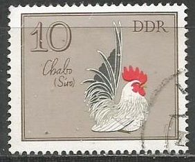 ГДР. Немецкий петух. 1979г. Mi#2394.