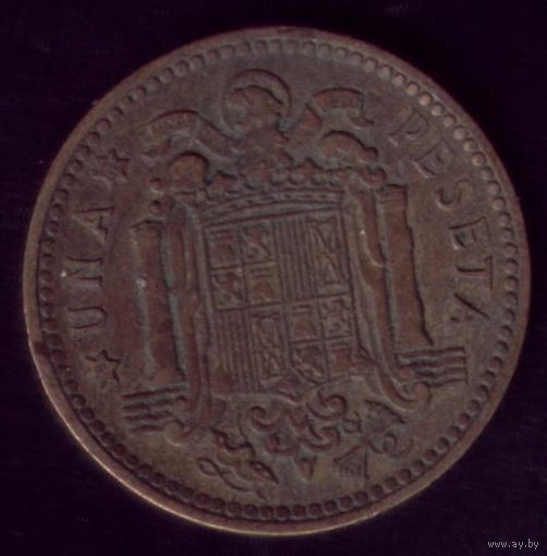 1 Песета 1953(61) год Испания