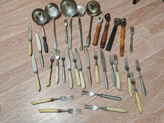 Советские столовые приборы лот