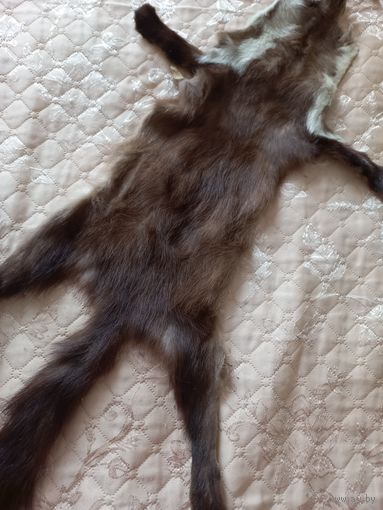 Шкурка норки, отличное состояние! Выделка времен СССР!