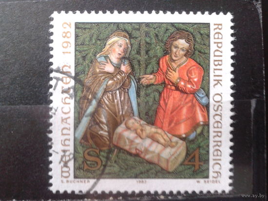 Австрия 1982 Рождество, живопись