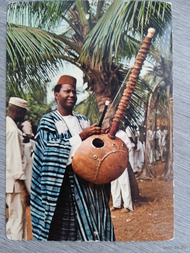 Этнография. Гвинея. Победитель конкурса африканских балетов Гвинеи