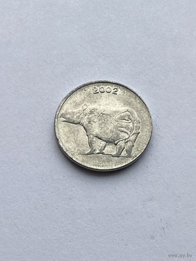 25 пайсов, 2002 г., Индия